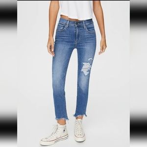 Levi's 724 high rise straight crop sz 29